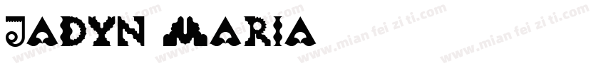 Jadyn Maria字体转换